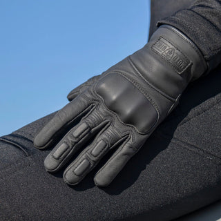 MotoGirl Bessie Gloves in Black - available at Veloce Club