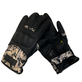 MotoGirl Bessie Gloves in Camo - available at Veloce Club