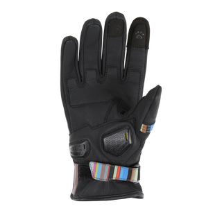 MotoGirl Bessie Gloves in Stripe - available at Veloce Club