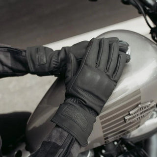 MotoGirl Nandi Gloves in Black - available at Veloce Club