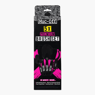 Muc - Off 5 Premium Brush Set - available at Veloce Club