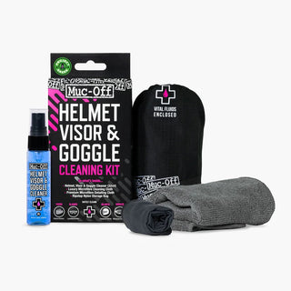 Muc - Off Helmet Visor & Goggle Cleaning Kit - available at Veloce Club