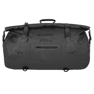 Oxford Aqua T - 20 Roll Bag in Black - available at Veloce Club