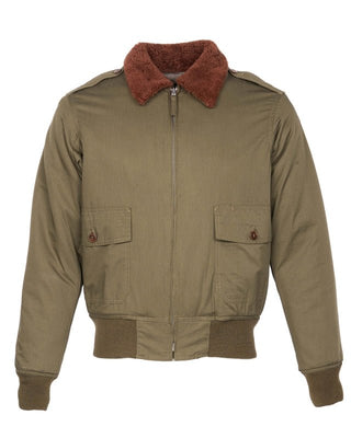 Pike Brothers 1943 B10 Flight Jacket Olive Drab - available at Veloce Club