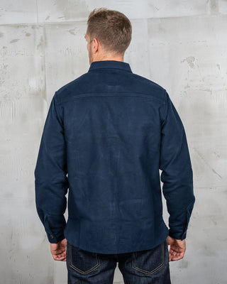 Pike Brothers 1943 CPO Shirt Moleskin Navy - available at Veloce Club