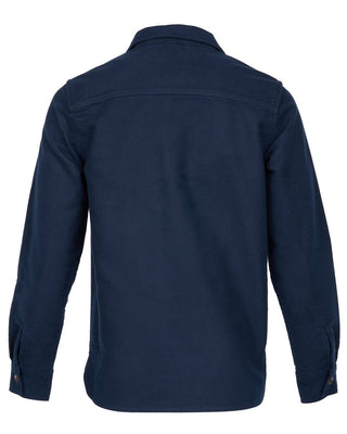 Pike Brothers 1943 CPO Shirt Moleskin Navy - available at Veloce Club