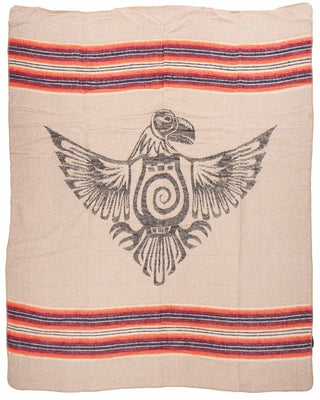 Pike Brothers 1969 Denakatee Depakatè wool blanket faded black - available at Veloce Club