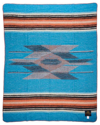 Pike Brothers 1969 La Mesa Blanket blue - available at Veloce Club