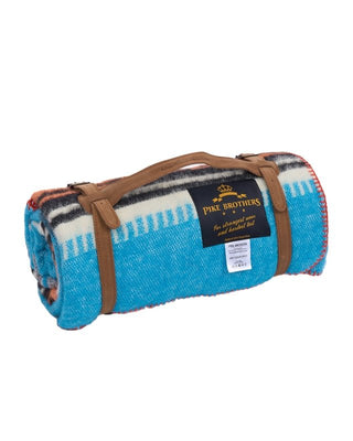 Pike Brothers 1969 La Mesa Blanket blue - available at Veloce Club