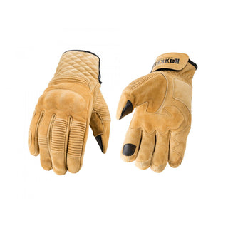 Rokker Tucson Men's Gloves Rough Beige - available at Veloce Club