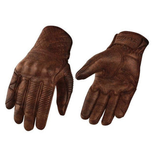 Rokker Tucson Perforated Glove in Brown - available at Veloce Club