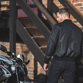 Spada Airforce 1 Waterproof Jacket in Black - available at Veloce Club