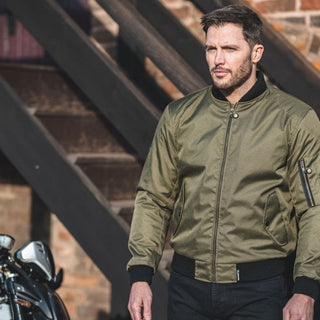 Spada Airforce 1 Waterproof Jacket in Olive - available at Veloce Club