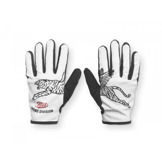 Fuel Racing Division Gloves in White - available at Veloce Club