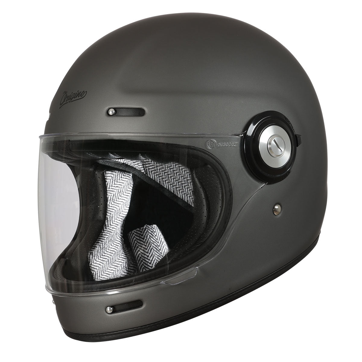 CASCO INTEGRAL RETRO GLORY NEGRO MATE